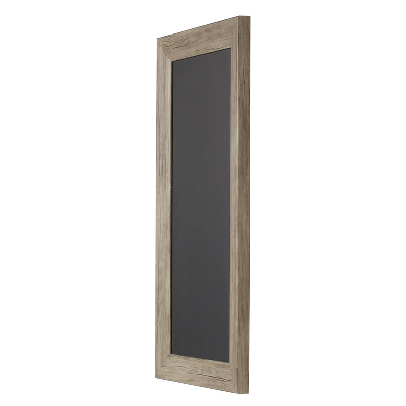 DesignOvation Beatrice Framed Magnetic Chalkboard, 13x23, Rustic Brown - Image 4